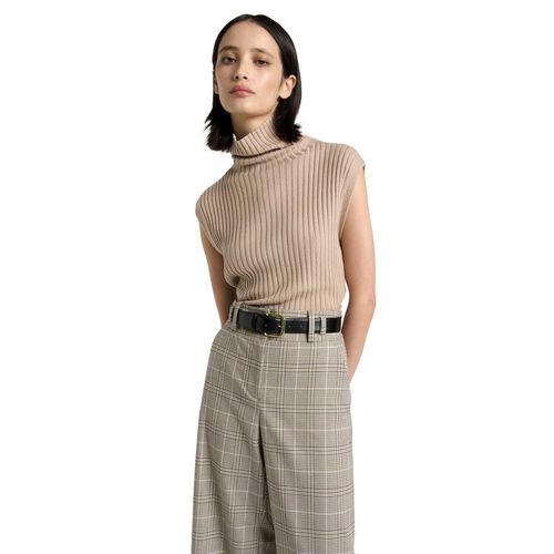 Cue Merino Roll Neck Tank